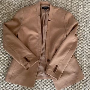 Ann Taylor Camel Colored Blazer Size 8